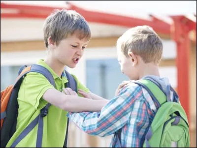 Quelle est ta réaction si tu vois une bagarre dans la cour ?