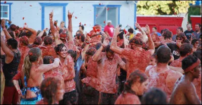 Quelle est la célébration espagnole traditionnelle qui implique le lancer de tomates et qui se déroule dans la ville de Buñol ?