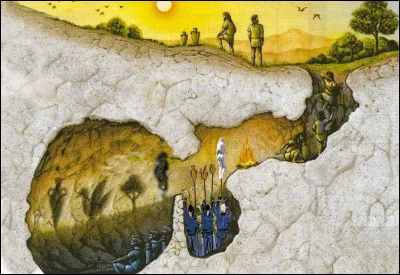 A quel philosophe doit-on l'allégorie de la caverne, exposée dans "La République" ?