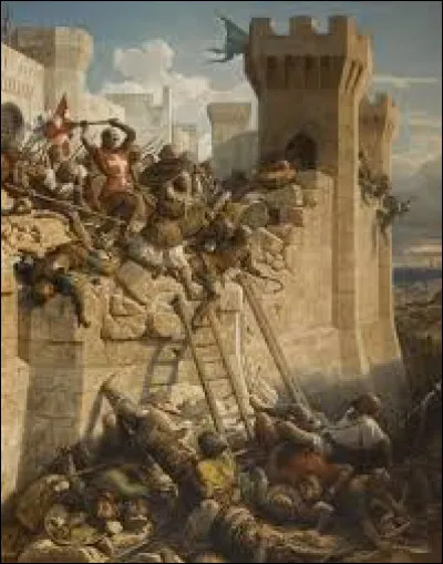 A quel siècle situez-vous la prise de Saint Jean d'Acre par les Mamelouks, entrainant la fin de la présence des Francs en Terre Sainte ?