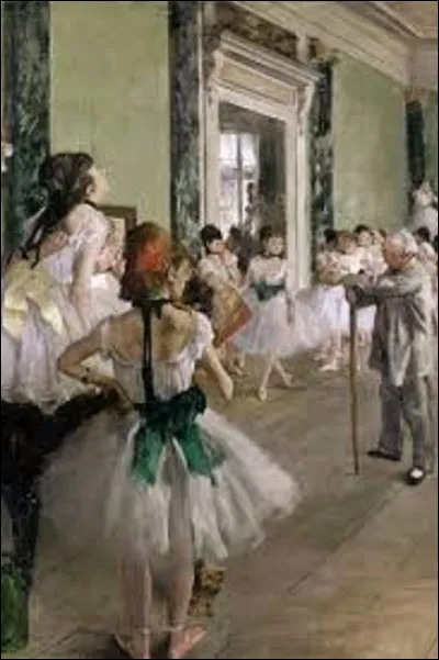 Peint entre 1871 et 1874, ''La Classe de ballet'' est-elle une toile d'Edgar Degas ?
