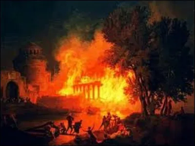 Ce 19 juillet, sous le règne de l'empereur Néron, la ville de Rome est ravagée par un incendie. Avant ou après 100 ?