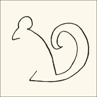 Quel peintre cubiste est l'auteur de cette sérigraphie intitulée ''LÉcureuil'' ?