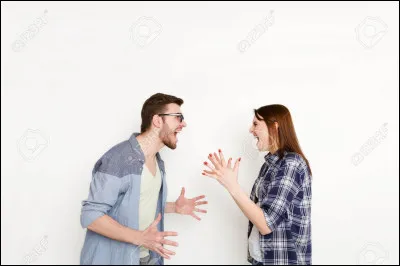 Le monsieur que tu as grondé n'est pas content, que fais-tu ? (Question 2)