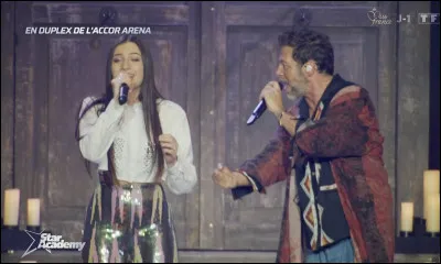 Quelle chanson Lenie a-t-elle interprétée en duo avec Christophe Maé ?