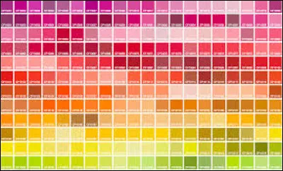 Dans un nuancier, à quelle couleur se réfère la couleur "melon" ?