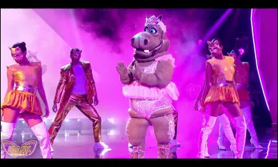 Qui se cachait sous le costume de l'hippopotame ?