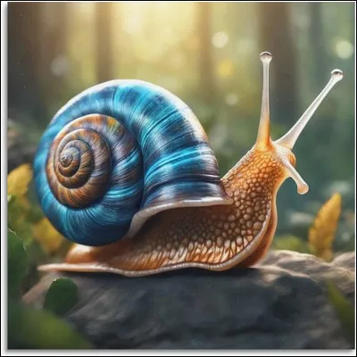 De quelle couleur est le corps de l'escargot de feu ?