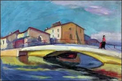 Lequel de ces trois fauvistes a réalisé, en 1904, ce tableau intitulé ''Pont aux Martigues'' ?
