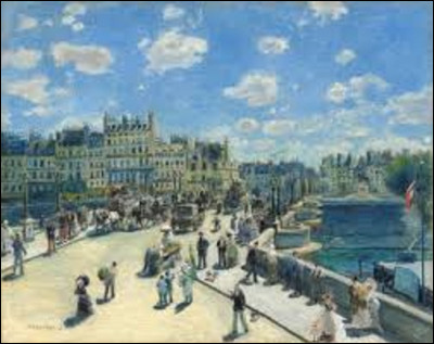 On débute notre voyage pictural en cherchant un impressionniste. Quel artiste a réalisé, en 1872, ce tableau nommé ''Le Pont-Neuf ?