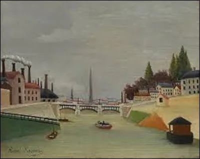 ''Vue du pont de Grenelle, Trocadéro'' est une toile naïve peinte vers 1891. Quel artiste a réalisé ce tableau ?
