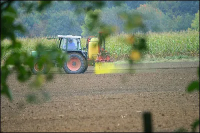 ZNT* > Non, ce n'est pas un moustique afro-asiatique, ni un n-ième variant de la grippe aviaire. D'après vous, quel risque encourt le preneur de ce cliché d'un épandage de cette solution d'un très joli jaune soufré ?