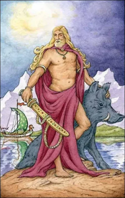 C'est le Dieu de la fertilité, le plus important dans la mythologie nordique.