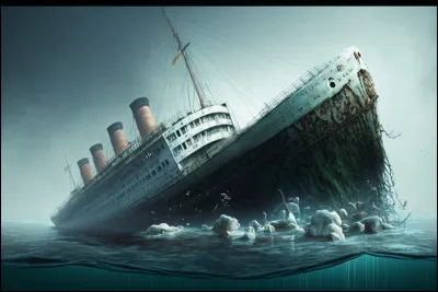 Si je mêle un naufrage au grand portrait d'une belle Dame qui inspirera la Dame des lieux, nous sommes entre les pages de....