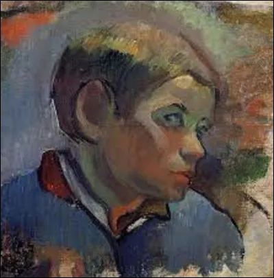 En 1888, quel postimpressionniste a exécuté ce tableau nommé ''Portrait de petit garçon'' ?