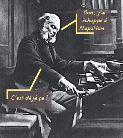 Ce fut l'un des plus grands belges de France* (ben oui, personne n'est parfait !) du XIXe s. musical. Normal, donc, qu'il portât un prénom impérial ! Lequel ?
