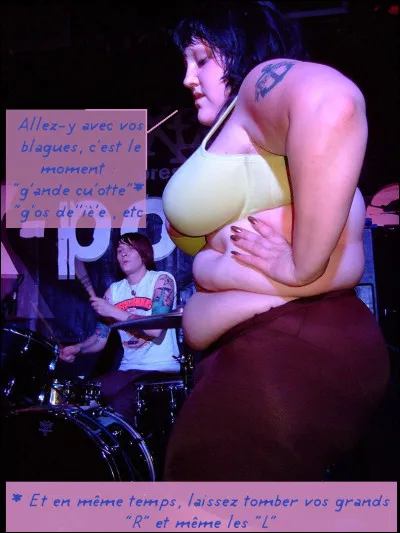 Les thuriféraires de Carla Bruni et autres en vont en être pour leurs fraises, il va sans médire... Ceci dit, au niveau du chant, cela n'a rien à voix ! Quel est ce groupe classé "rock indé, blues/dance punk)