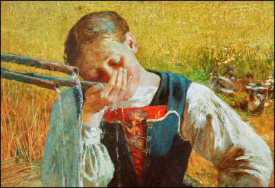 Qui a peint "Grisonne à la fontaine" ?