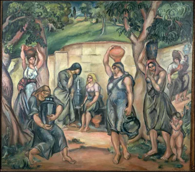 Qui a peint "Les femmes à la fontaine" ?