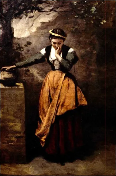 Qui a peint "La rêveuse à la fontaine" ?