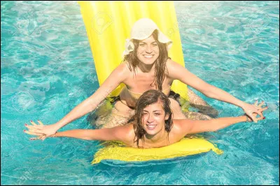 La plupart du temps, quand tu vas te baigner, tu y vas :