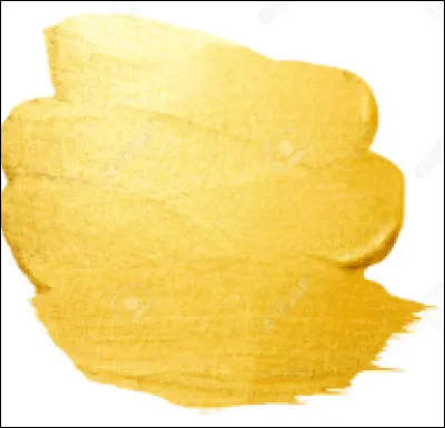 Et enfin "doré" se dit :