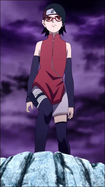 Sarada a vécu sans un de ses proches, qui est ce "proche" ?