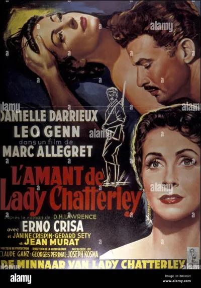 Qui est l'auteur du roman "L'Amant de lady Chatterley" ?