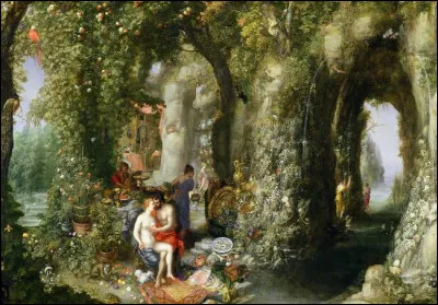 Quel peintre flamand est l'auteur de ce tableau intitulé ''Caverne fantastique avec Ulysse et Calypso'' ?