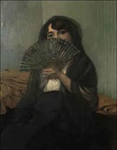 En 1912, quel nabi a peint cette femme dans son tableau intitulé ''Femme à l'éventail'' ?