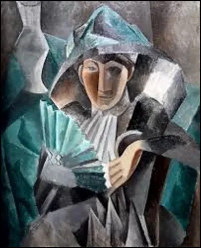 ''La Femme à l'éventail'' est une toile cubiste datant de 1909. Quel artiste a réalisé cette peinture ?