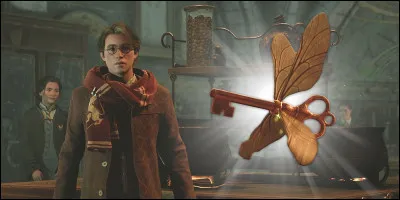Dans quel film de la saga Harry Potter, Harry doit-il attraper une clé ailée ?