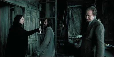 Le prisonnier d'Azkaban - Dans la cabane hurlante, le trio fait face à deux très vieux amis qui échangent sur le passé, quand arrive le sévère Professeur Rogue...
