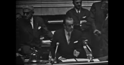 Allocution radiodiffusée du 30 mai 1968, "Je dissous aujourd'hui (...)."