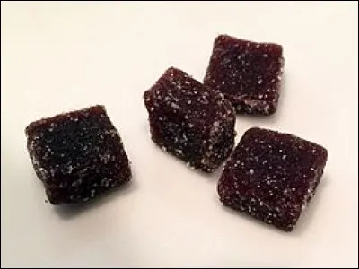 Comment s'appelle la confiserie fabriquée exclusivement par l'Abbaye Notre-Dame-des-Dombes et créée en 1867 par le professeur Fuster de la Faculté de Montpellier et par le docteur Guichon ?