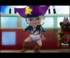 Dans 'Les pirates', comment commence le clip ?