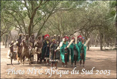 Quel est ce peuple bantou en Z originaire d'Afrique qui s'est sédentarisé en Afrique du Sud ?