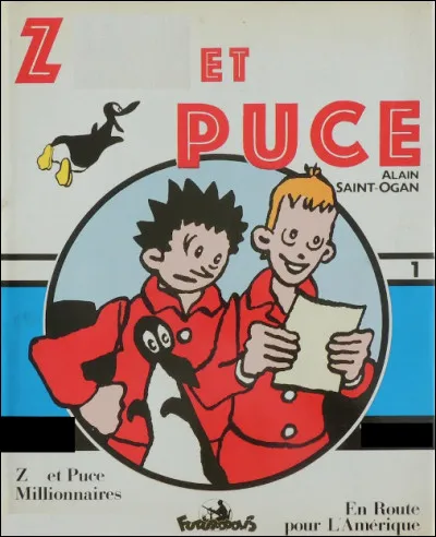 Quelle est cette BD en Z qui raconte les aventures de 2 jeunes héros accompagné de leur pingouin ?