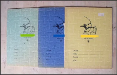 Quelle était cette marque de cahiers à la couverture toute douce de couleur jaune, rose, bleue ou vert clair ?