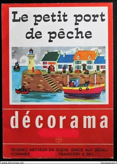 Qui était l’éditeur de nos planches de décalcomanies ''Decorama'' aux nombreux thèmes qu’on pouvait transférer sur un décor en carton qui se dépliait ?