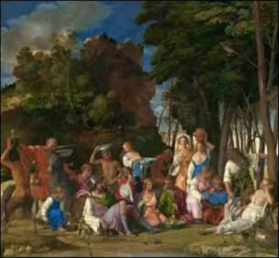 Quel peintre de la Renaissance a réalisé, en 1514, cette peinture mythologique intitulée ''Le Festin des dieux'' ?