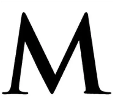 À quel chiffre la lettre ''M'' correspond-elle en chiffres romains ?