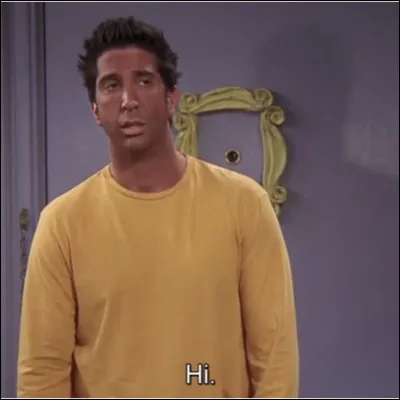 Très facile, comment compte Ross quand il va au salon de bronzage ?