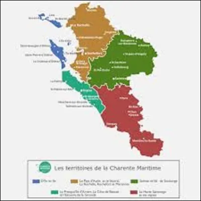 Laquelle de ces trois villes citées ci-dessous est la capitale de la Charente-Maritime ?