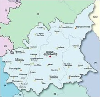 Dans les Alpes-de-Haute-Provence, quel est le nom de la préfecture ?