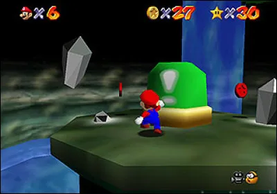 Où nous retrouvons-nous lorsque l'on essaie de sortir de la cascade de l'interrupteur vert ?