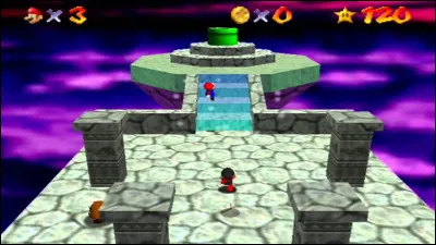 Dans le "Bowser des Cieux", que pouvons-nous voir sur les piliers avant le combat final ?