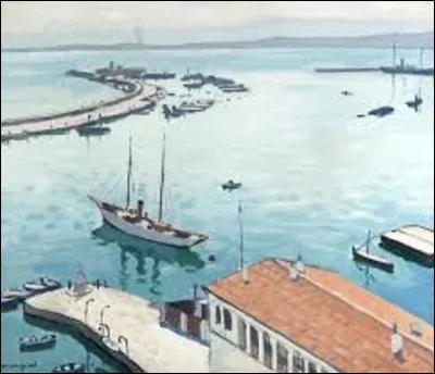 Exécuté en 1922, ''Le Port d'Alger'' est un tableau fauviste. Quel peintre est l'auteur de cette toile ?