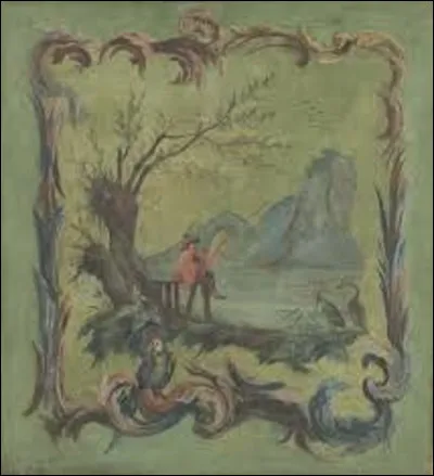 Parmi ces trois rococos, lequel a réalisé ce tableau nommé ''Chinois pêchant à la ligne'' ?