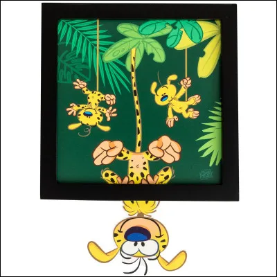 C'est le cri du Marsupilami, bel animal au caractère bien trempé, vivant en Palombie, créé par le génie André Franquin...